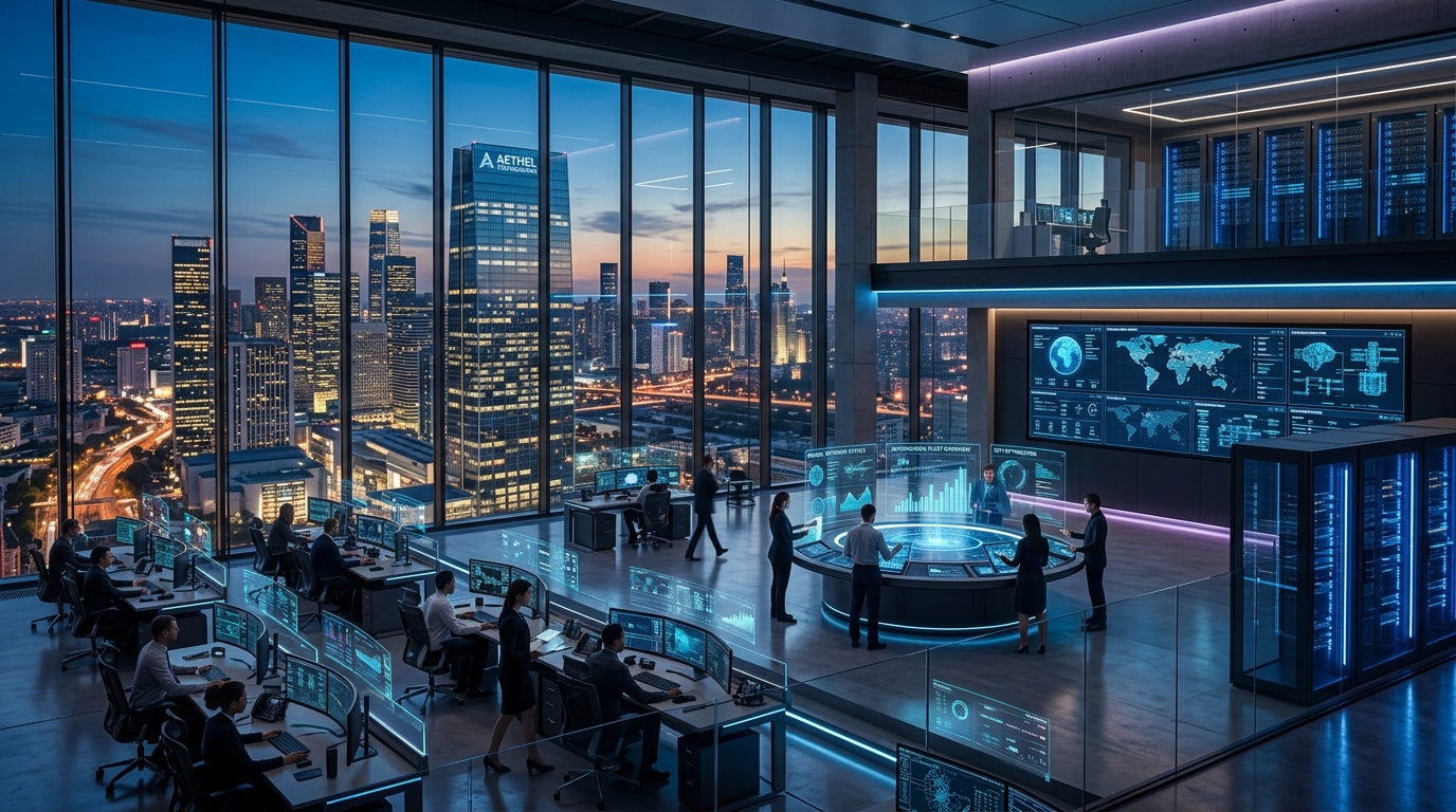 HYCO Group AI & Autonomous Technology Enterprise Command Center